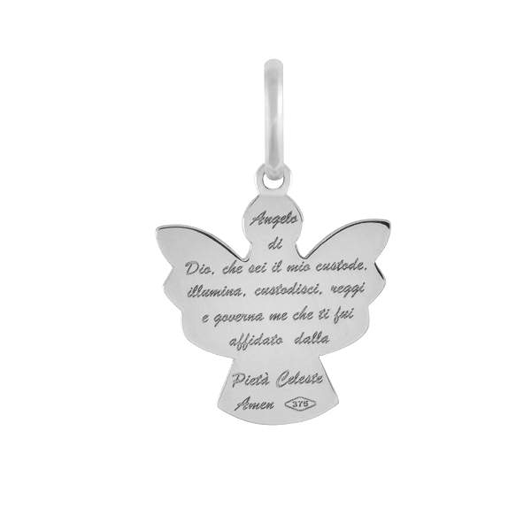Ciondolo Angelo Stroili Oro Bianco – Pezzuto Jewels